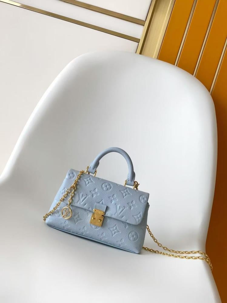 LV Monogram Empreinte Compact Chain Bag