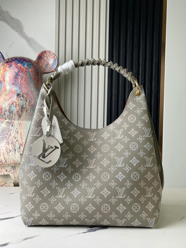 LV Monogram Braided Hobo Bag 35cm