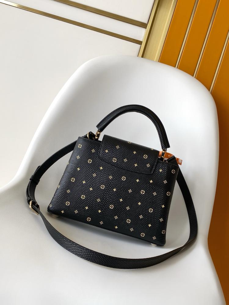 Louis Vuitton Capucines BB Embellished Leather Bag