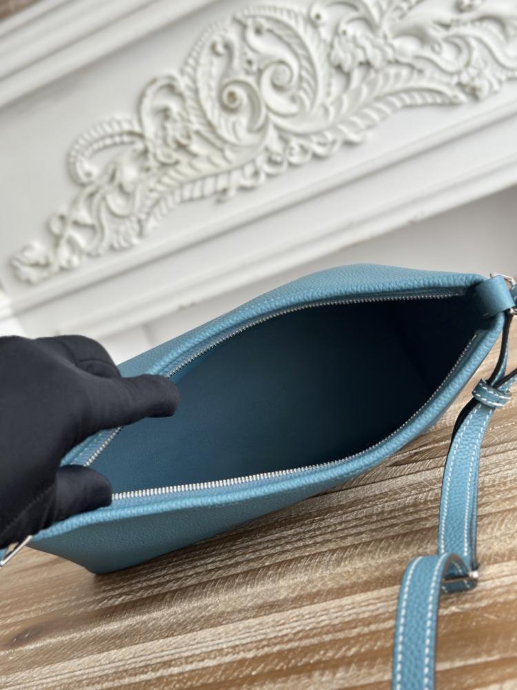 Hermes Berlingot Bag 24cm - Blue Jean