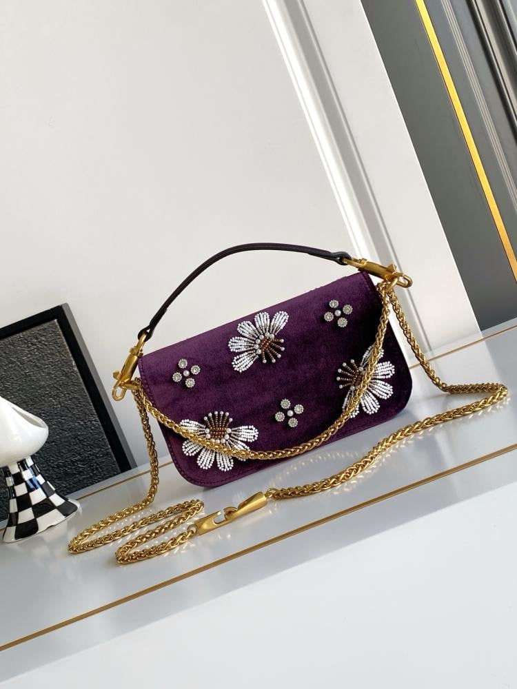 Valentino Garavani Mini Loco Embellished Bags Collection