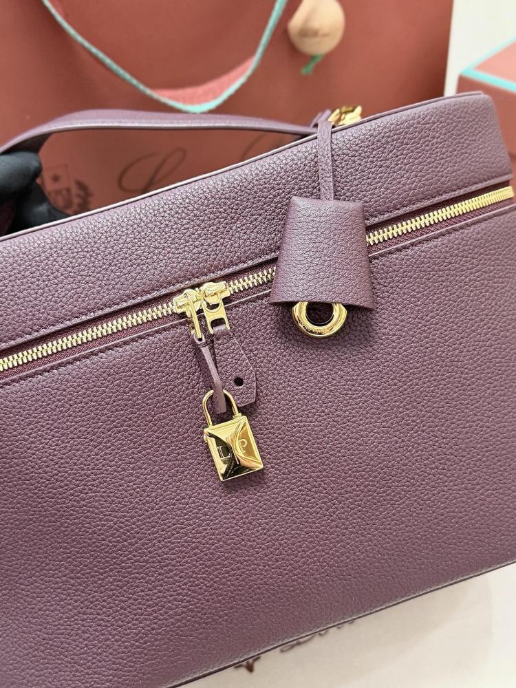 Loro Piana Large Vanity Case in Grained Leather