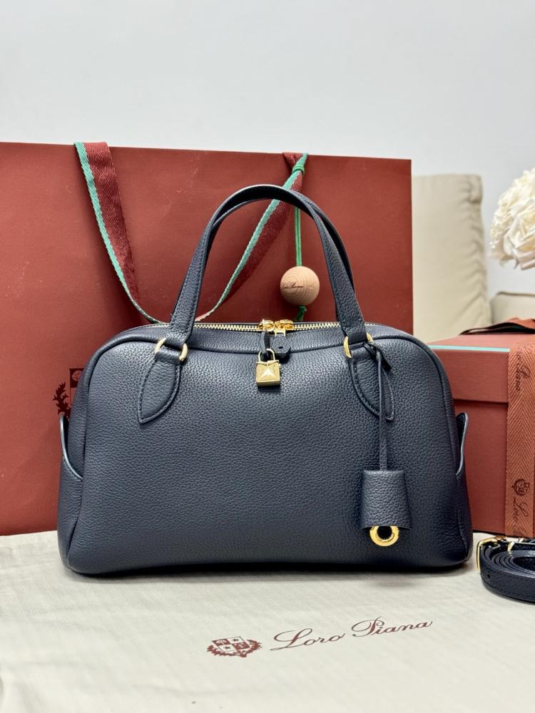 Loro Piana Needle Bag in Fine Grained Leather