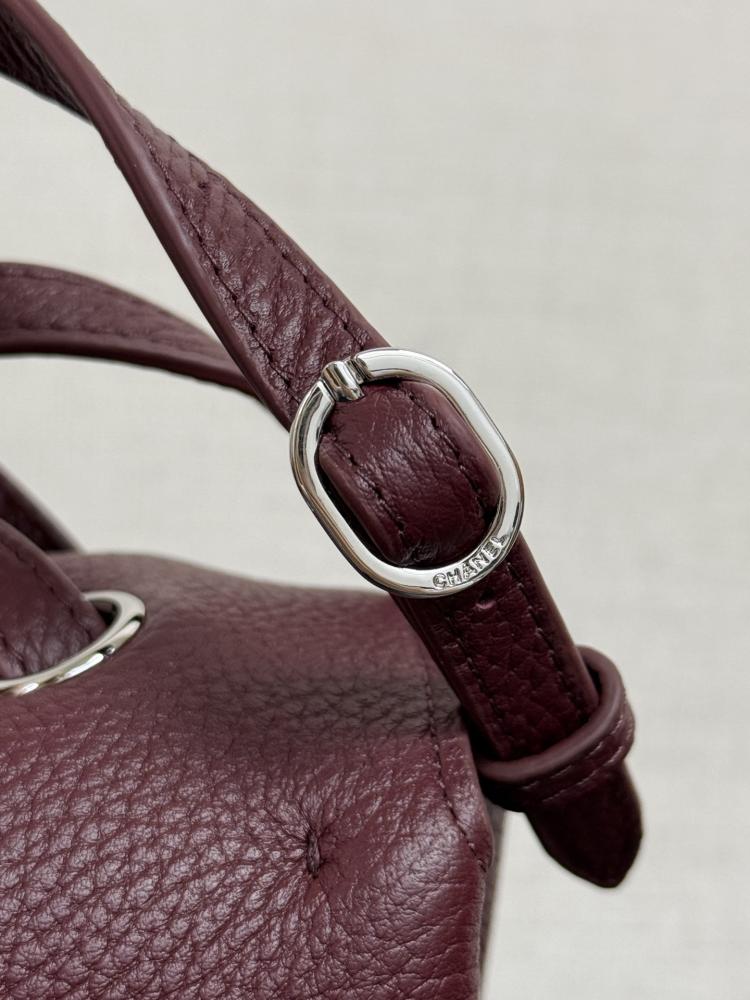 Chanel Grained Leather Flap Bag