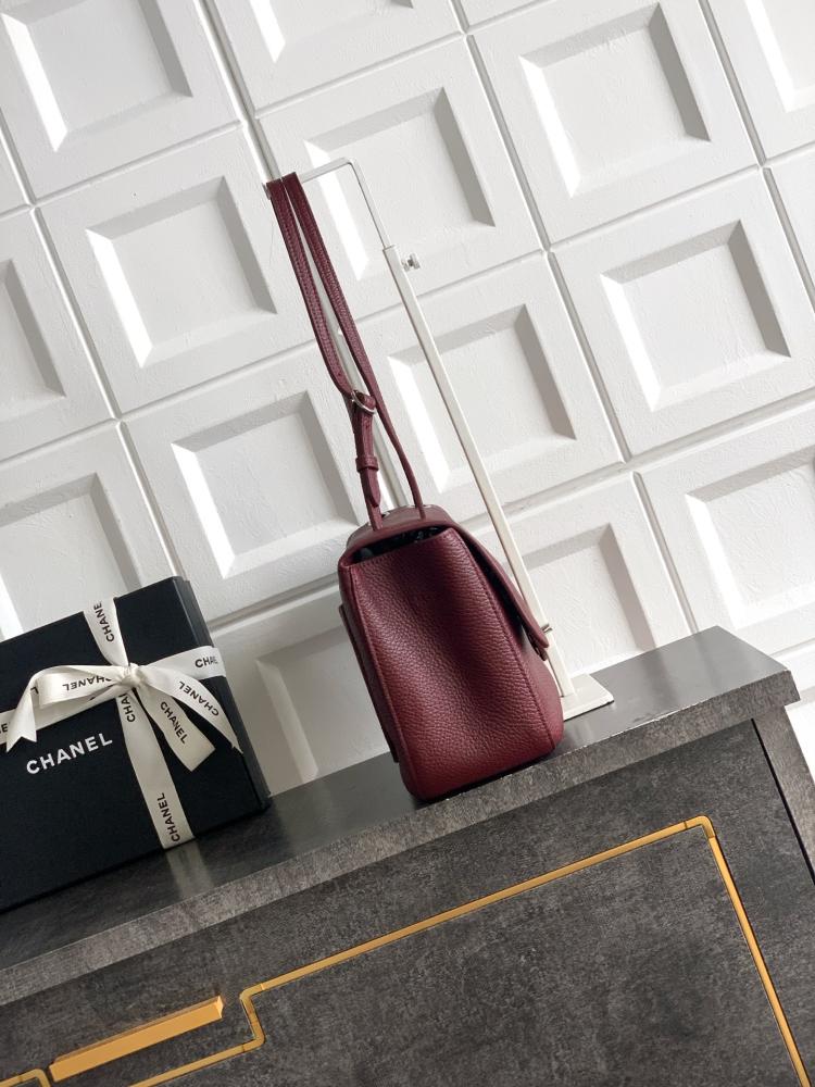 Chanel Grained Leather Flap Bag