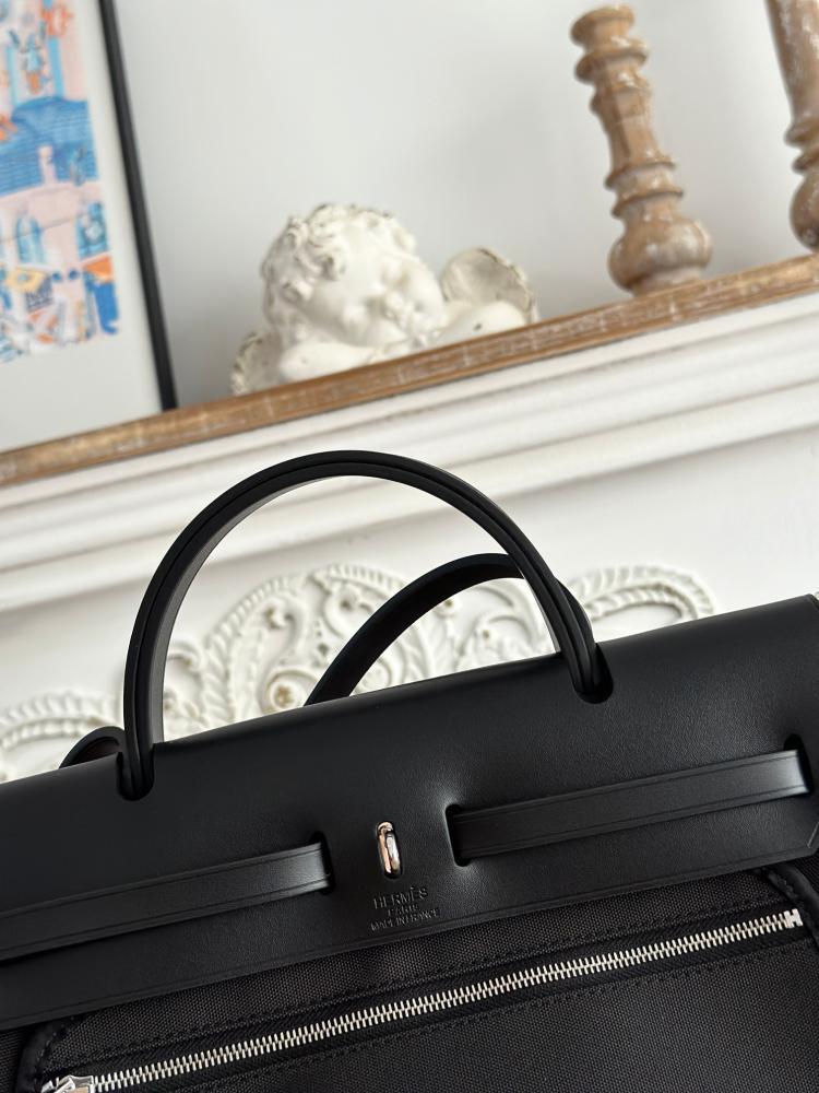 Hermes Herbag Zip 31 (Printed & Patterned Canvas Edition)