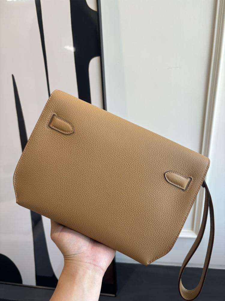 Hermes Kelly Dépêches 25 Pouch (Leather)