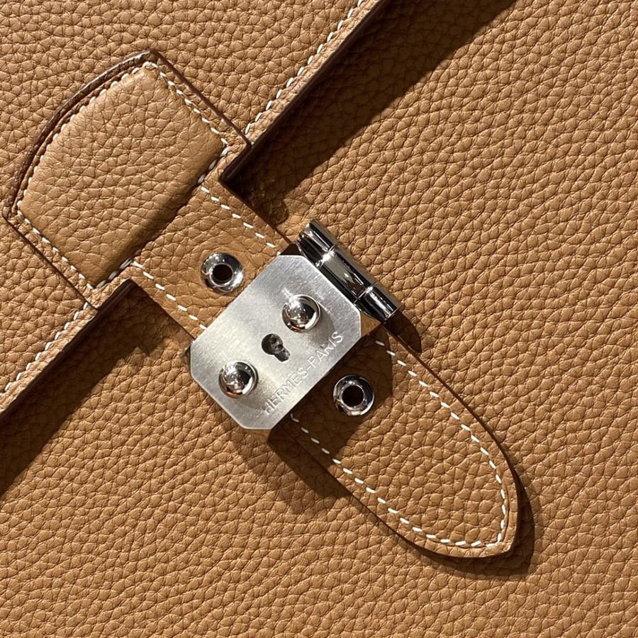 Hermes Sac à Dépêches Bag 38cm - Gold