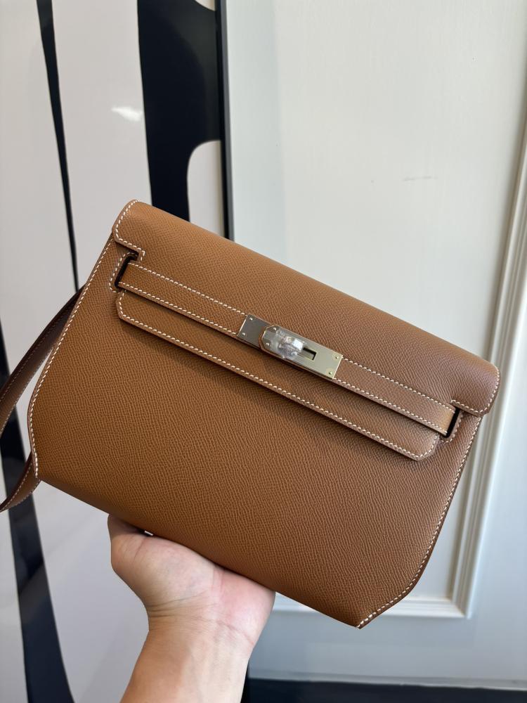 Hermes Kelly Dépêches 25 Pouch (Leather)