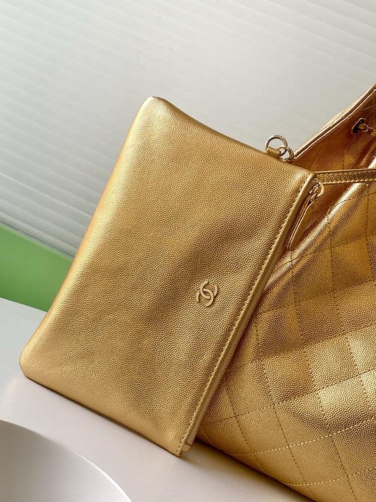 Chanel AS5293 Quilted Hobo Drawstring Bag