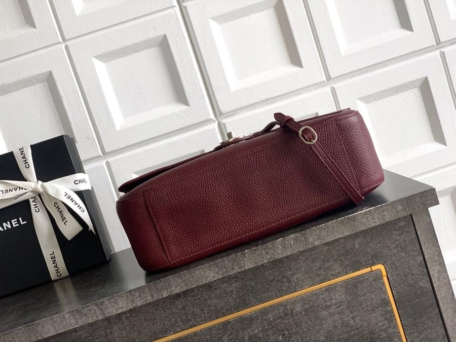 Chanel Grained Leather Flap Bag