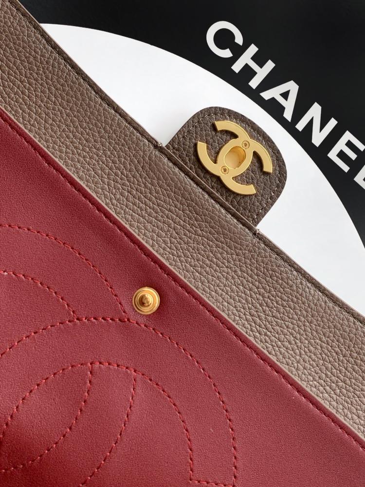 Chanel Grained Leather Flap Bag
