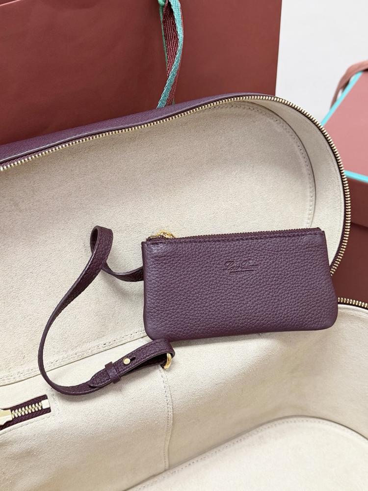 Loro Piana Large Vanity Case in Grained Leather