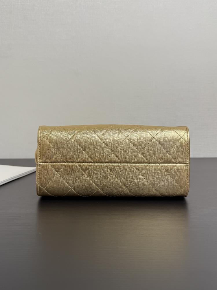 Chanel Quilted Drawstring Tote Bag