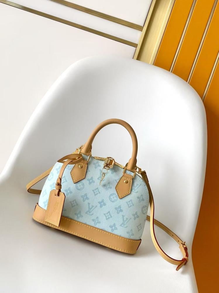 Louis Vuitton Alma BB Monogram Jacquard Denim Bag