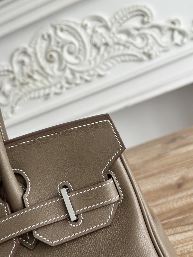 Hermes Mini Kelly II Bag 19cm - Etoupe / Silver Hardware