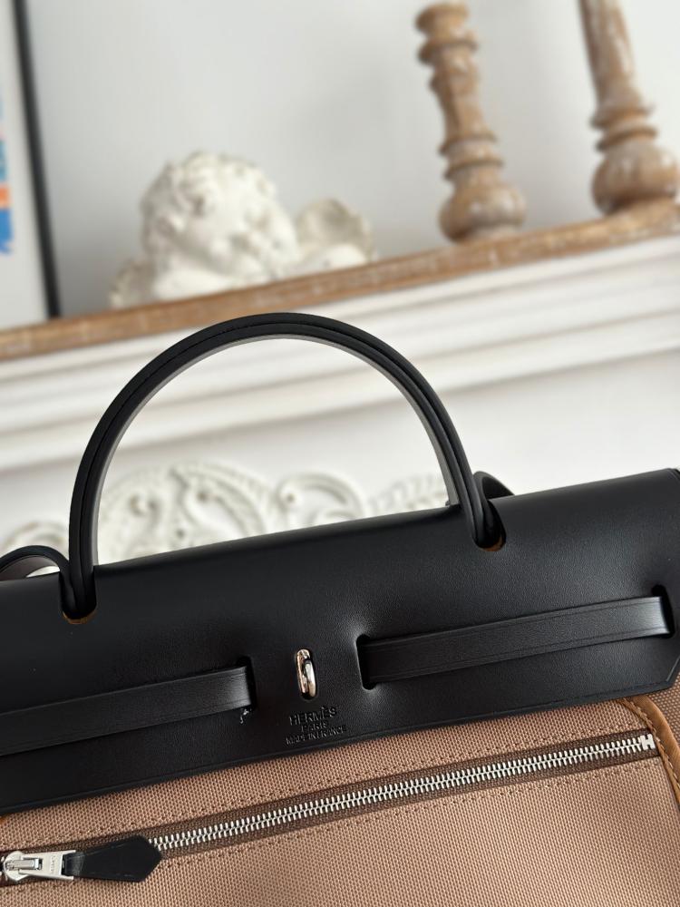 Hermes Herbag Zip 31 (Printed & Patterned Canvas Edition)