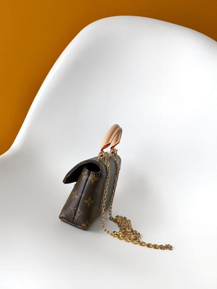 LV Monogram Compact Chain Bag