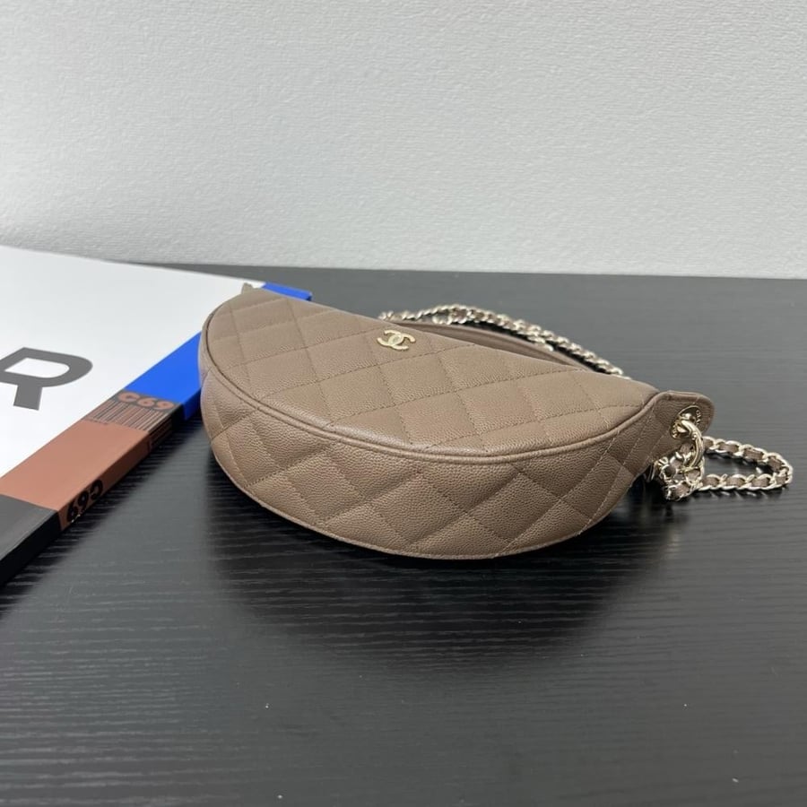 Chanel Quilted Moon Bag