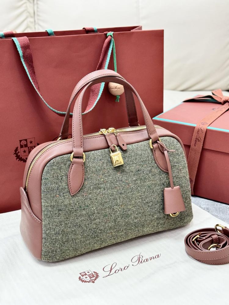 Loro Piana Needle Bag in Fine Grained Leather