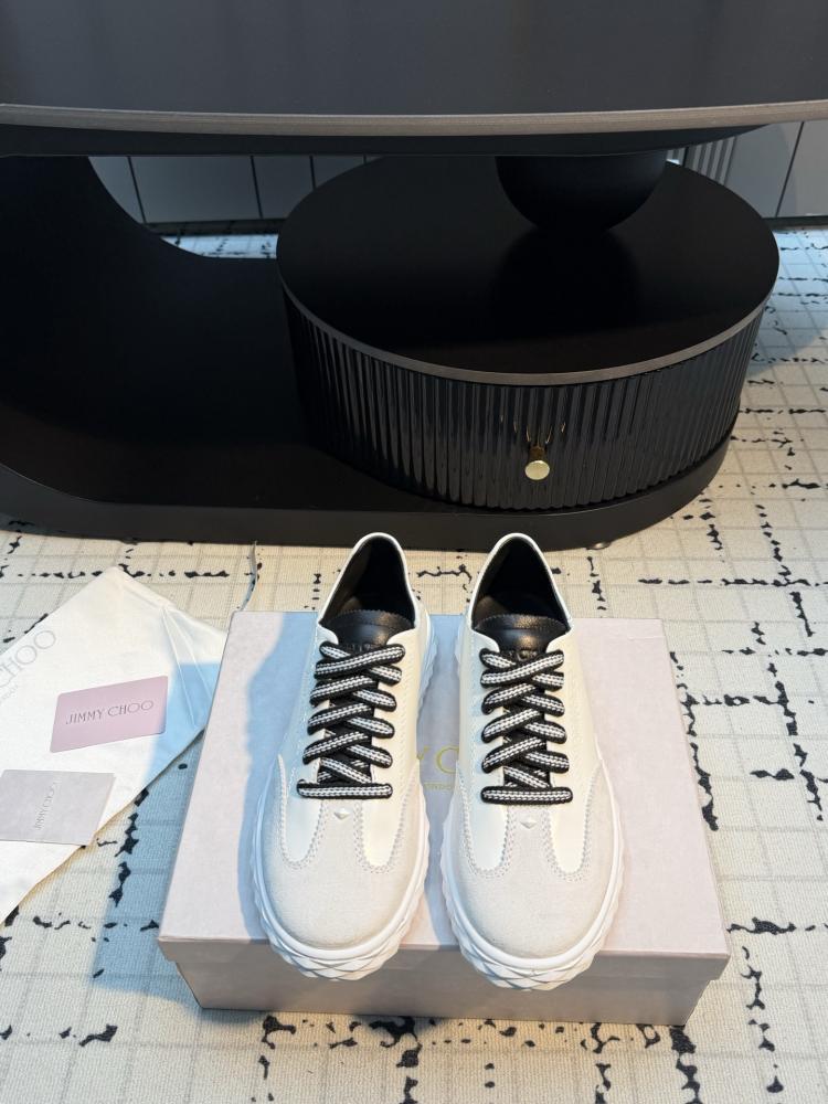 Jimmy Choo Diamond Sole Suede Sneakers 35-41