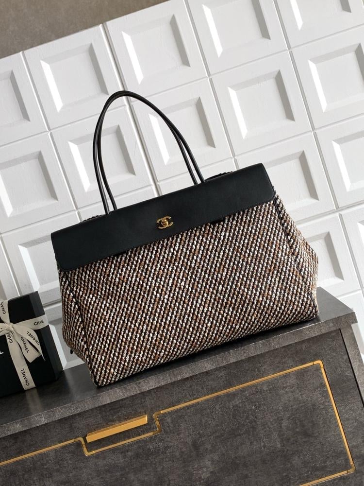 Chanel Grained Leather Tote Bag 33*43*17.5
