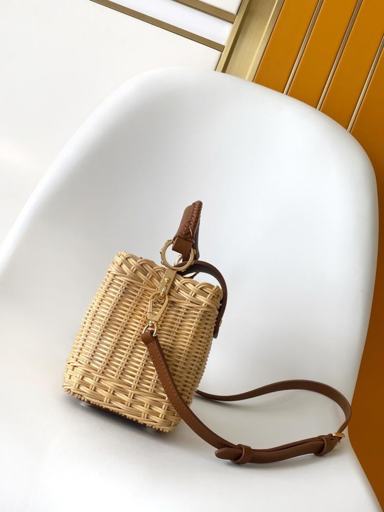 LV Capucines Wicker Bag 27*18*9cm
