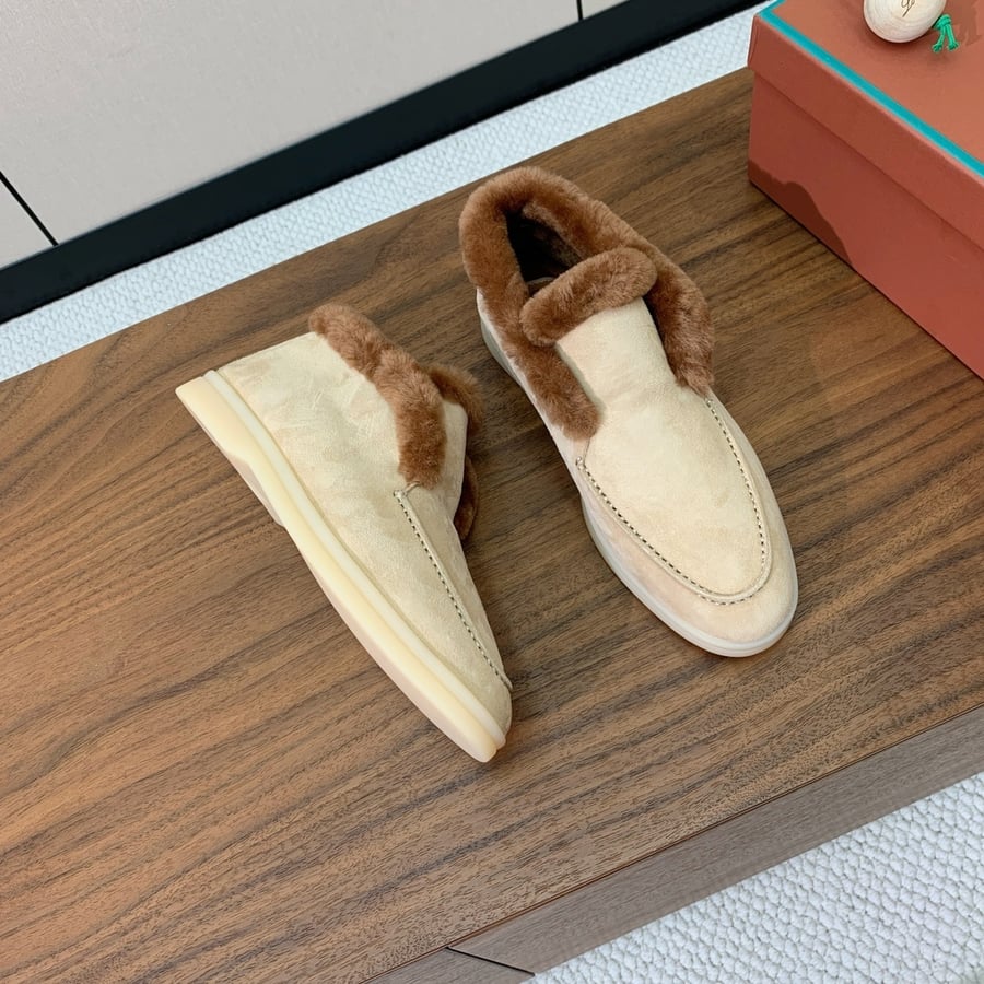 Loropiana Women Loafer Winter Beige