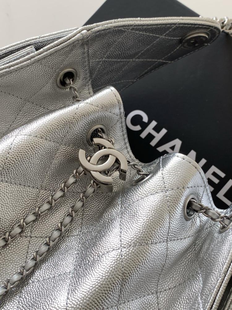 Chanel AS5293 Quilted Hobo Drawstring Bag