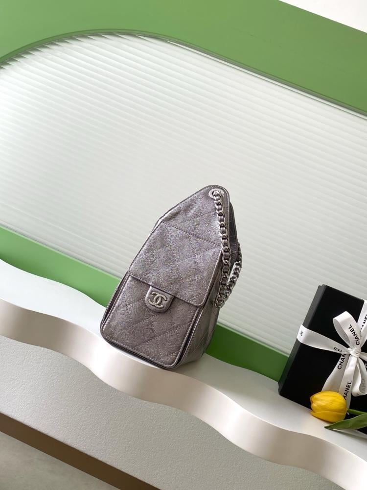 Chanel AS5293 Quilted Hobo Drawstring Bag