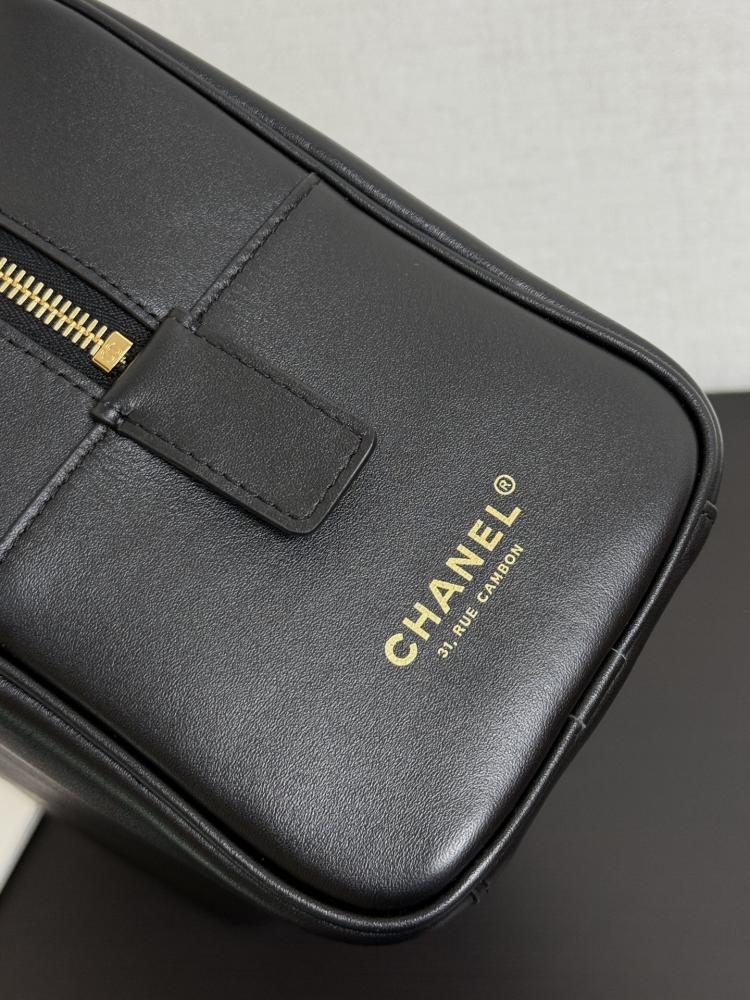 Chanel Smooth Leather Bowling Bag