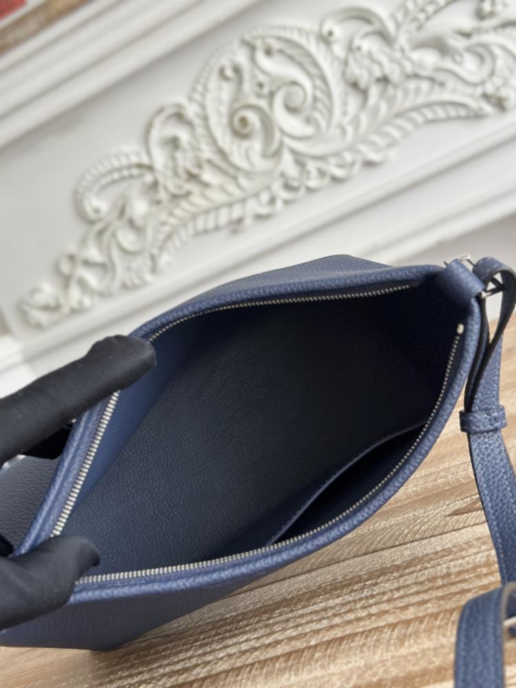 Hermes Berlingot Bag 24cm - Navy