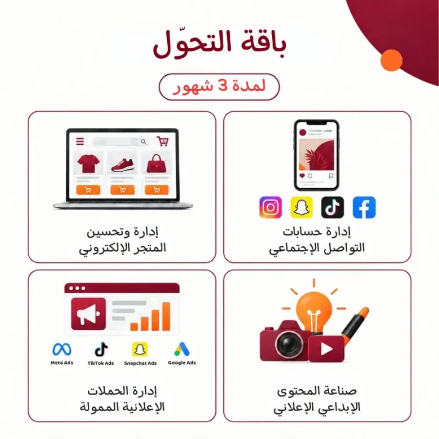 باقة التحوّل - 3 شهور