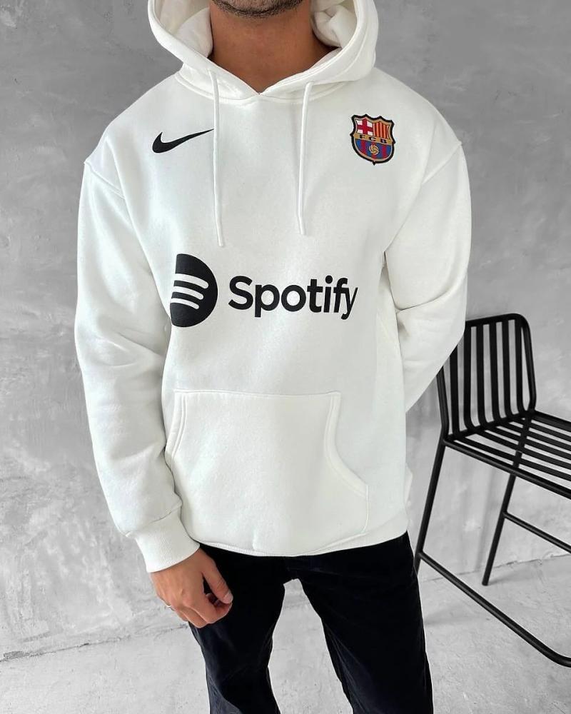 هودي برشلونه الابيض