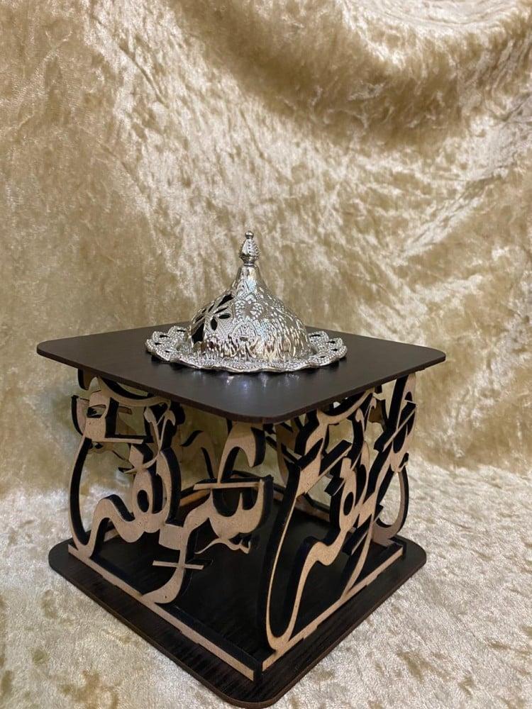 مبخره خشبيه بالاسم بتصميم راقي