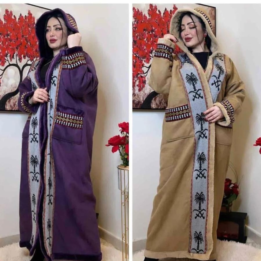 فروة نسائية شتوية فاخرة
