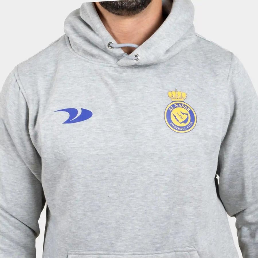 بلوفر نادي النصر اللون الرمادي