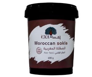 الصقلة المغربية بالعكر الفاسي من ماركة اكسا - 400 جرام