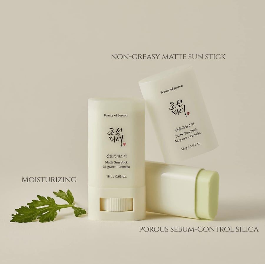Sun protection stick 50 SPF matte from Beauty of Johnson brand - 18 grams