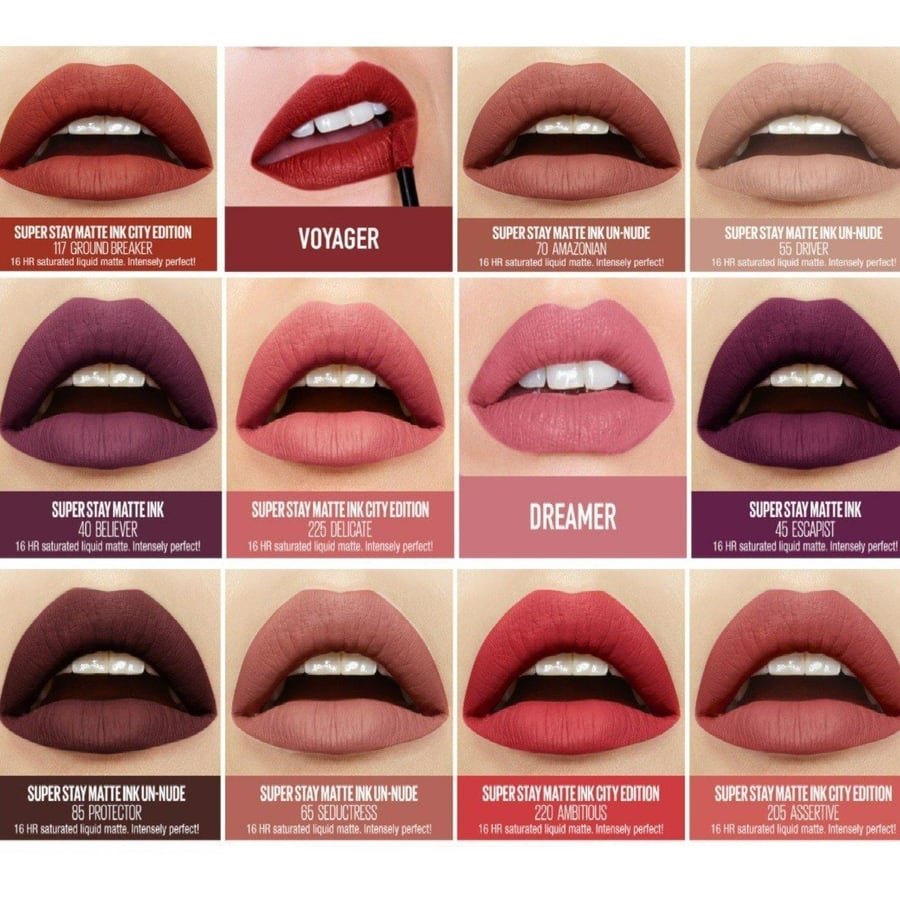 Liquid lipstick Super Stay Matte Ink from Maybelline - 65 Seductress