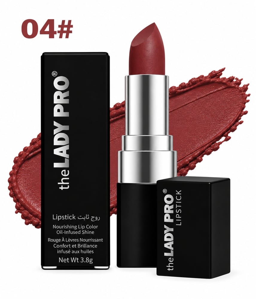 Lipstick creamy from brand Alhulm The Lady Pro - 04#