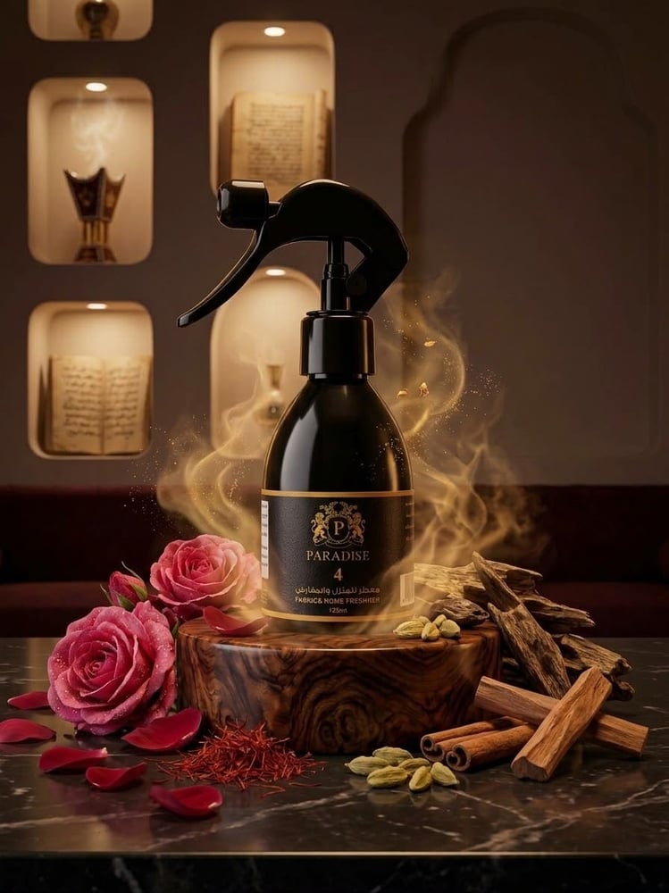 معطر للمنزل والمفارش من ماركة بارادايس - 125 مل - 4