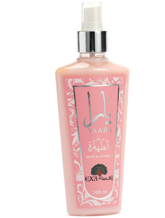 معطر الجسم و المناطق الحساسه مسك الطهارة يارا من ماركة اكسا - 200 مل