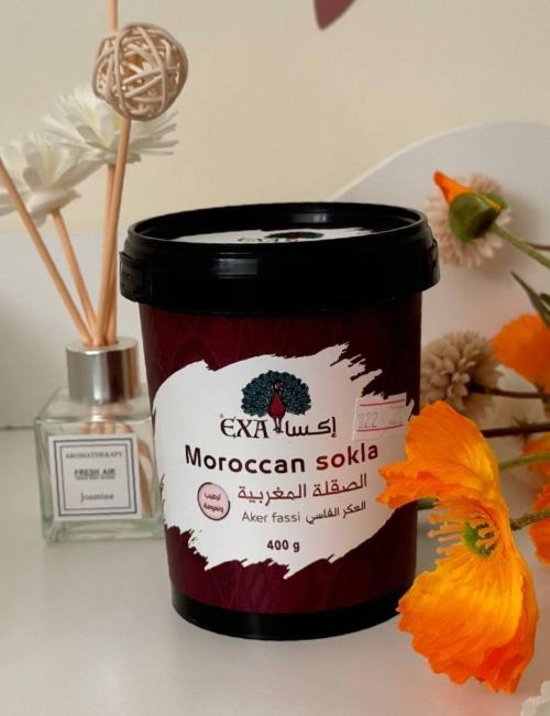 الصقلة المغربية بالعكر الفاسي من ماركة اكسا - 400 جرام