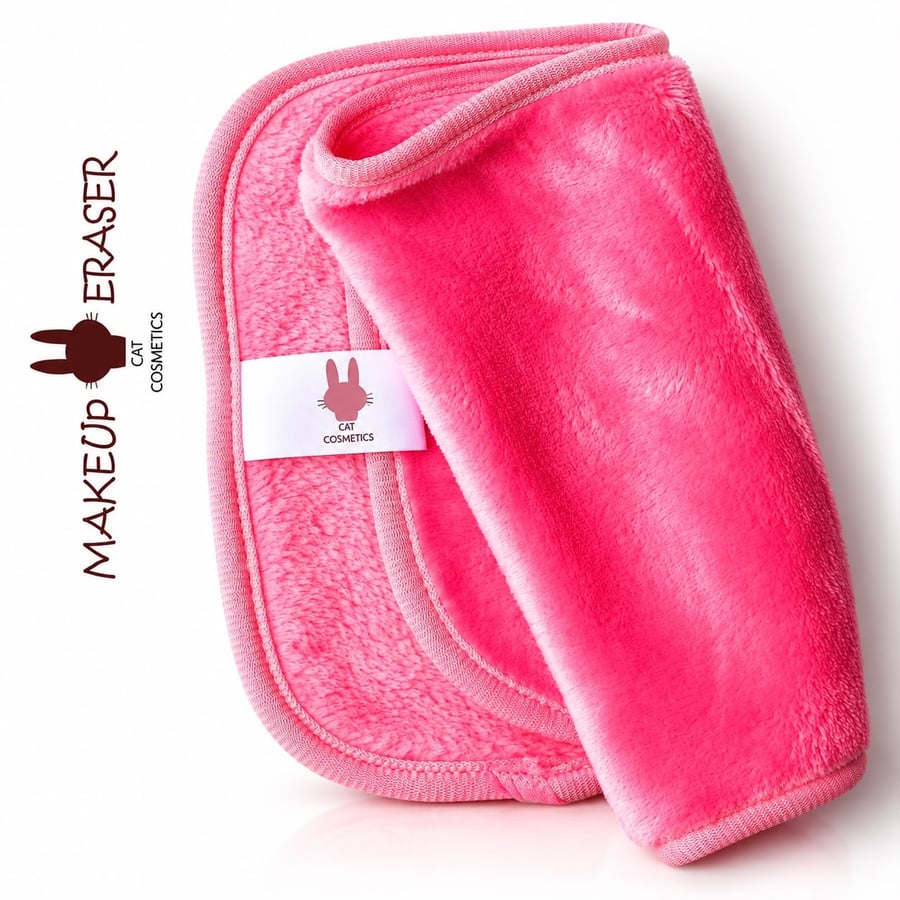 The magic towel for removing makeup from the brand Cat Cosmetics