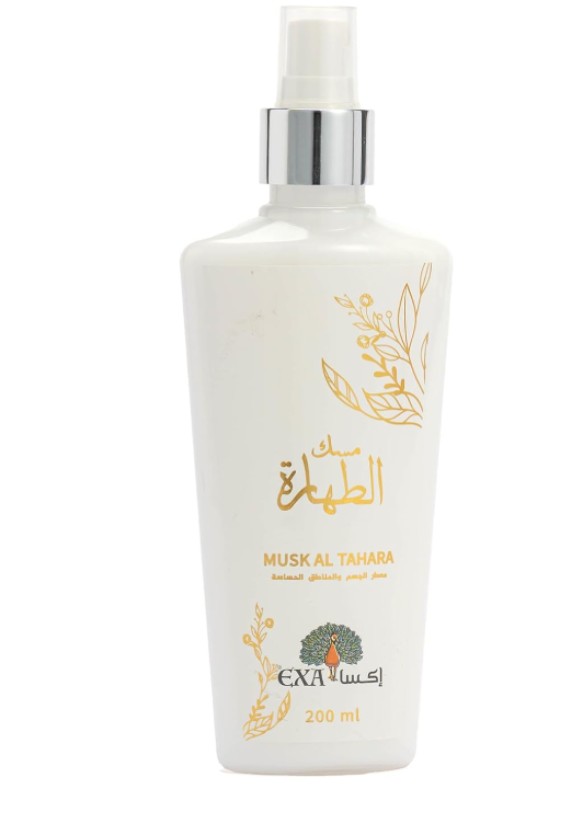معطر الجسم و المناطق الحساسه مسك الطهارة من ماركة اكسا - 200 مل