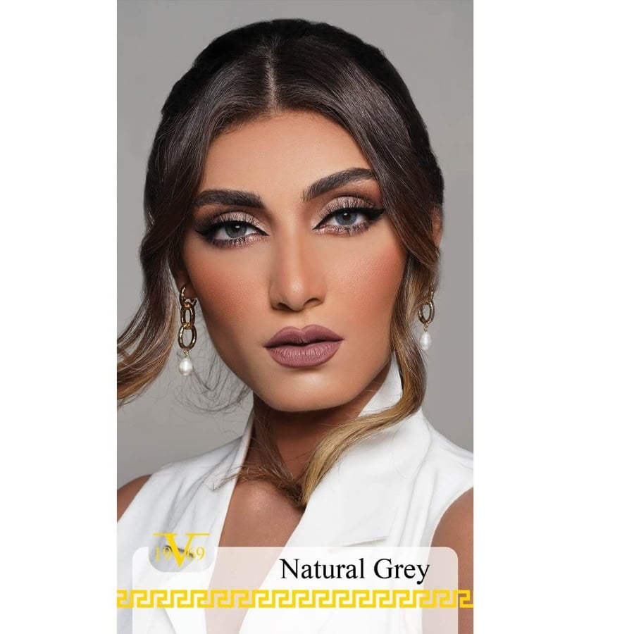 عدسات فرزاتشي 1969 - رمادي طبيعي natureal gray