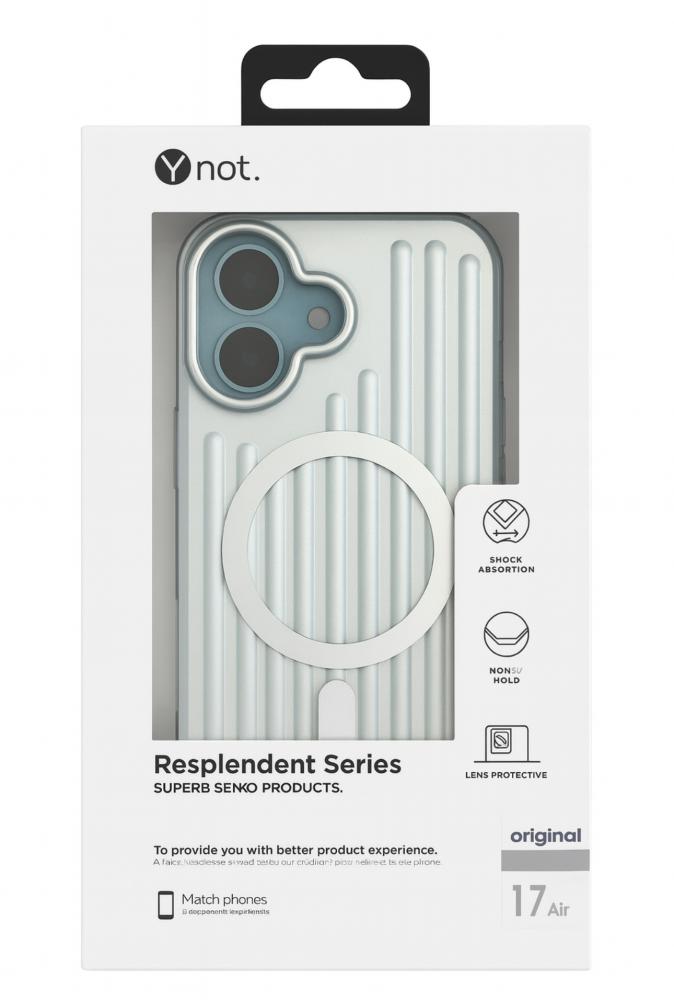 Y-NOT IPHONE COVER 17 SILVER