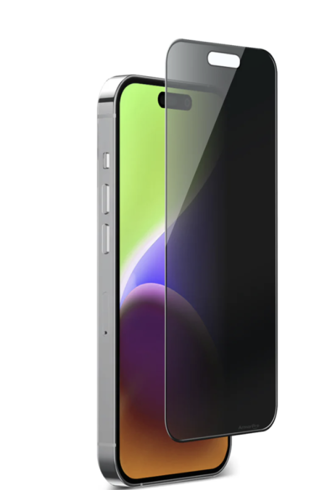 ArmorPro Tempered  Glass Screen  Protector for  iPhone 15 HD Clear  Edge to Edge