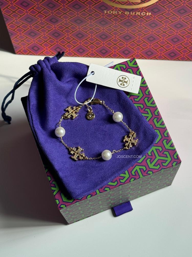 اسوارة توري بورش Tory Burch ذهبي